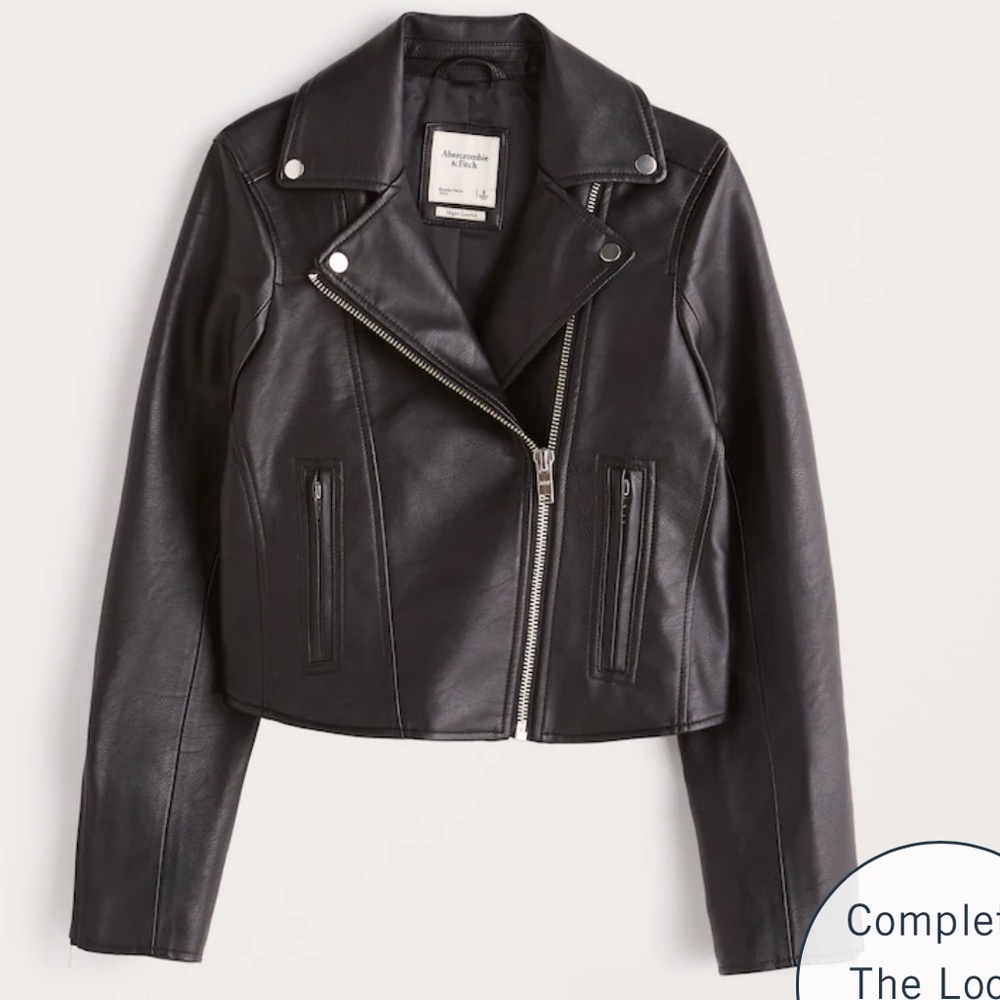 Abercrombie & Fitch Vegan Leather Moro Jacket